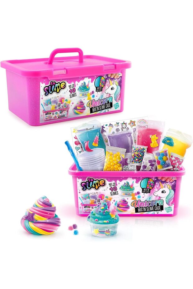 Slime Unicorn Mix In Slime Case