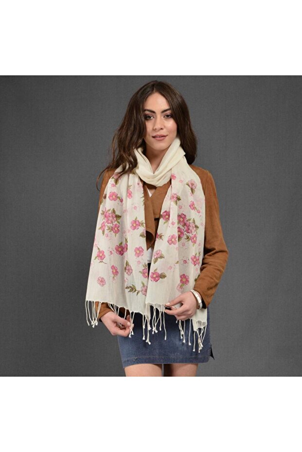 Elma Çiçeği Fular - 2