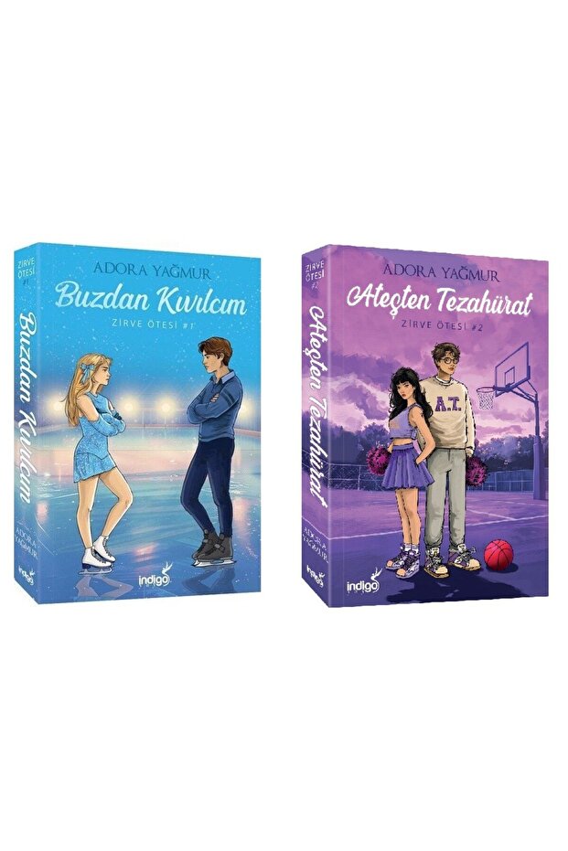 Adora Yağmur Zirve Ötesi Seti 2 Kitap (Ateşten Tezahürat + Buzdan Kıvılcım)