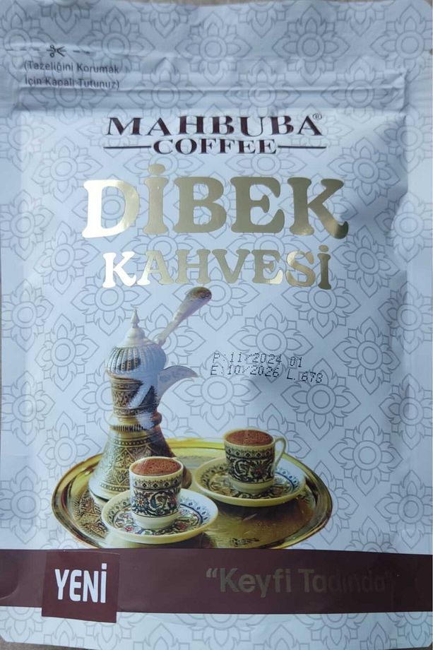 Kahve Misafir Seti Kahve Fincan Hediyeli (Dibek, Menengiç ve Osmanlı Kahvesi - 3x150 Gr) - 4