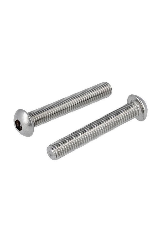Bombe Başlı imbus Civata  DIN 7380 M6x16 mm 20 Adet - 4