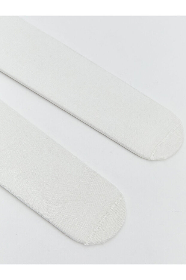 LCW baby Basic Kız Bebek Külotlu Çorap - 3