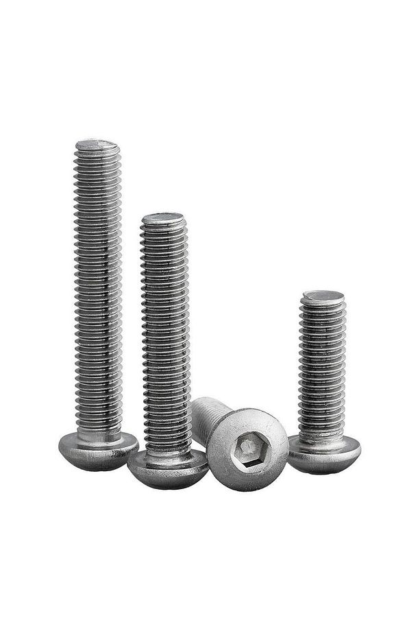 Bombe Başlı imbus Civata  DIN 7380 M6x16 mm 20 Adet - 2