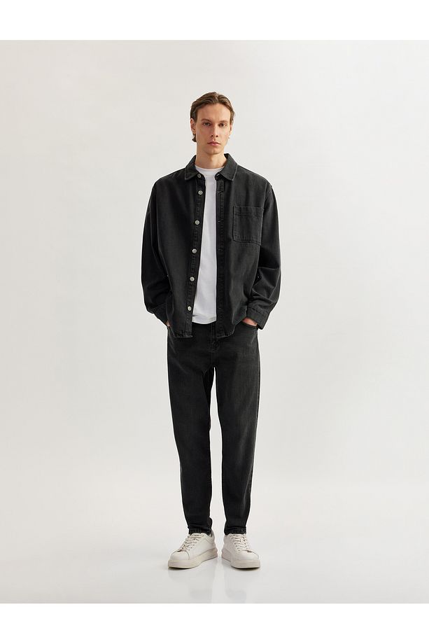 Normal Bel Dar Paça Tapered Fit Jean Pantolon - Joe Jean - 1