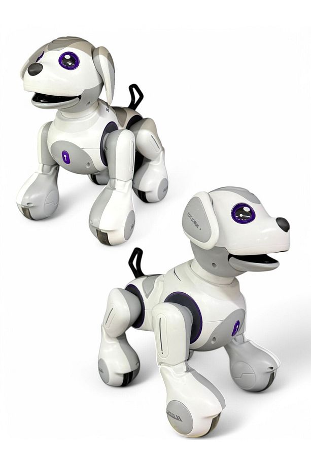Uzaktan Kumandalı Full Fonksiyon Smart İnteraktif Akıllı Robot Köpek Dokunmaya Duyarlı Işıklı Köpek - 6