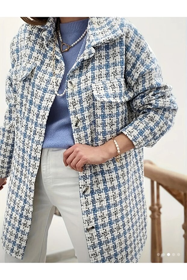 Düğmeli tüvit gömlek - 3