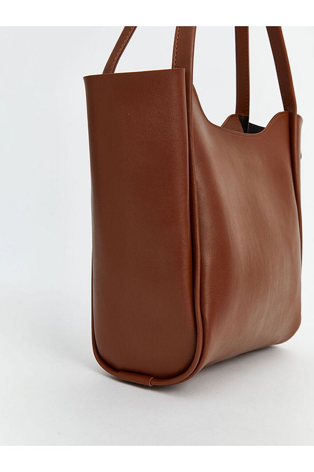 LCW ACCESSORIES Deri Görünümlü Kadın Kol Çantası - 4