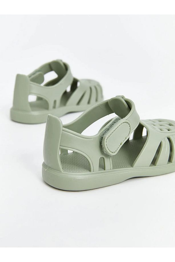 LCW STEPS  Cırt Cırtlı Erkek Bebek Sandalet - 5