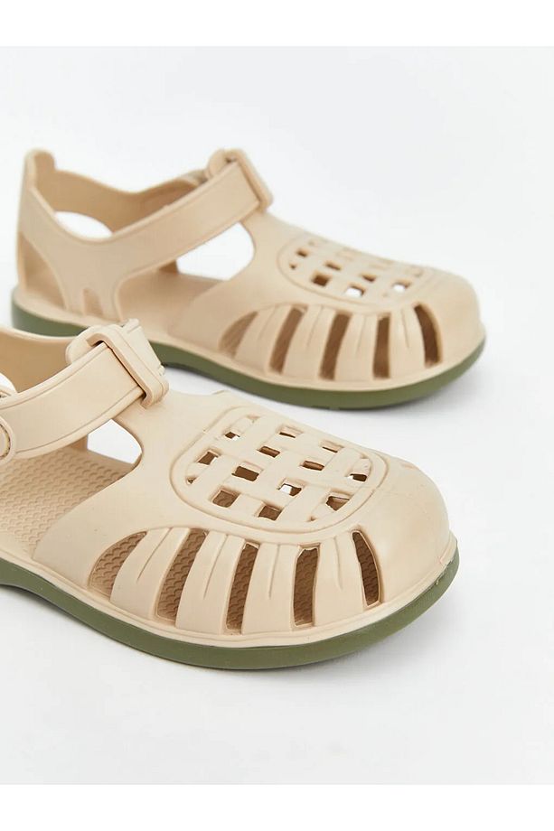 LCW STEPS  Cırt Cırtlı Erkek Bebek Sandalet - 3