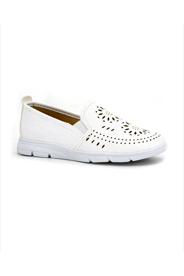 Women's White Shoes Ballet Flats