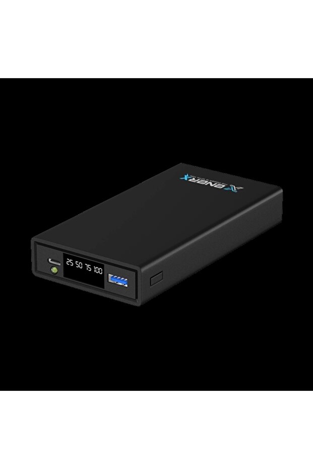 Powerbank 20000 mAh 22.5 Watt Led Göstergeli ENR-P2025DT Siyah - 1