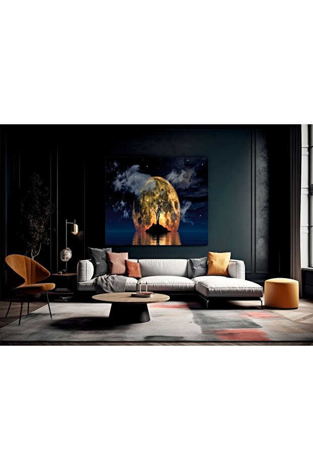 AY MANZARALI CAM TABLO - 3