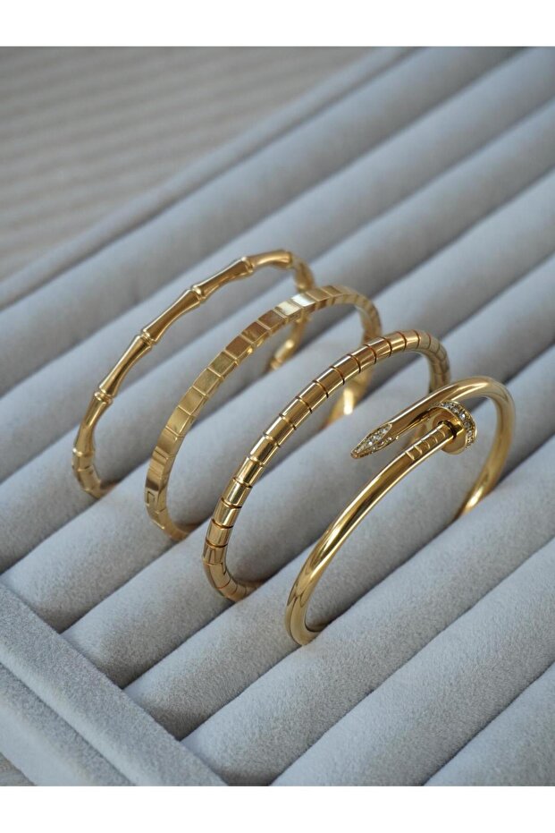 Mini Kareli Çelik Kelepçe - 4