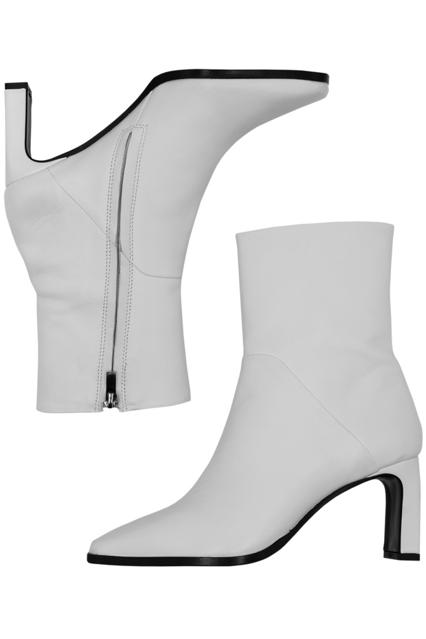 Leder Stiefelette - 5