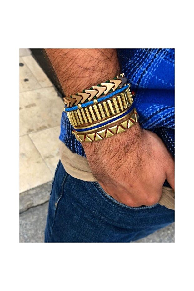 Bronz Round Bileklik - 4