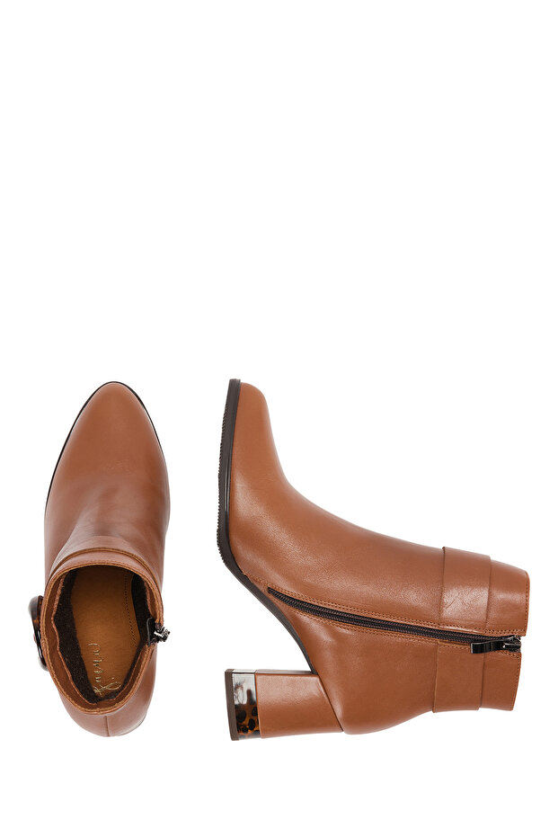 Lederstiefelette - 4