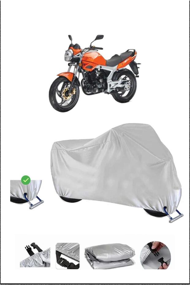 Kanuni Gt170 Lock Compatible Waterproof Durable Motorcycle Canvas-Gray - 1