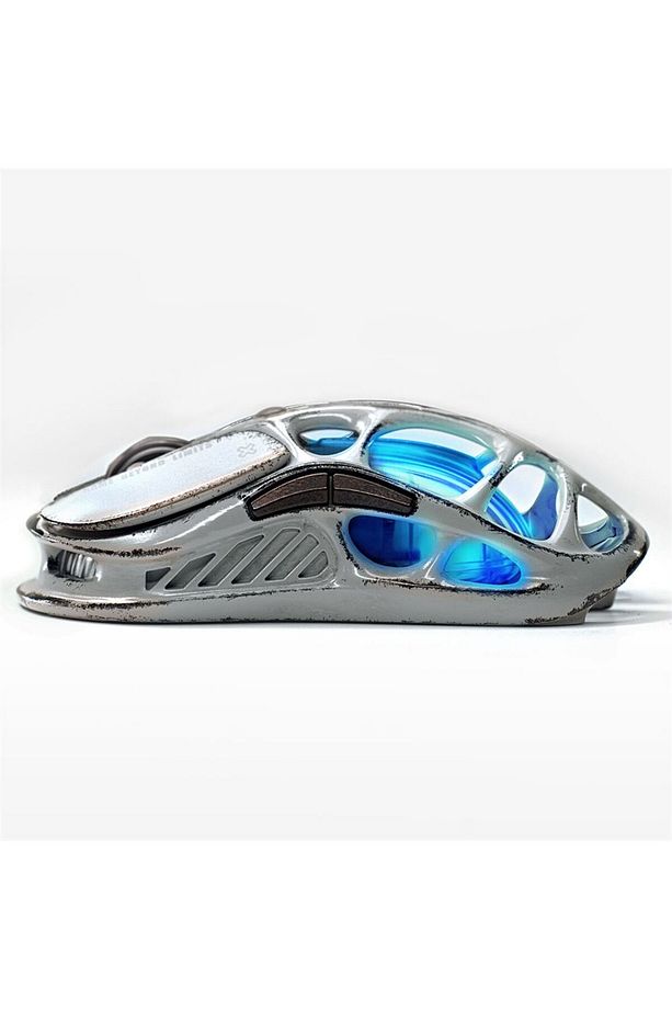 Mercury M1 Pro 4k Dongle Rgb 26k Dpı Optik Gaming Mouse Kablosuz Programlanabilir 5 Tuşlu Gri - 5