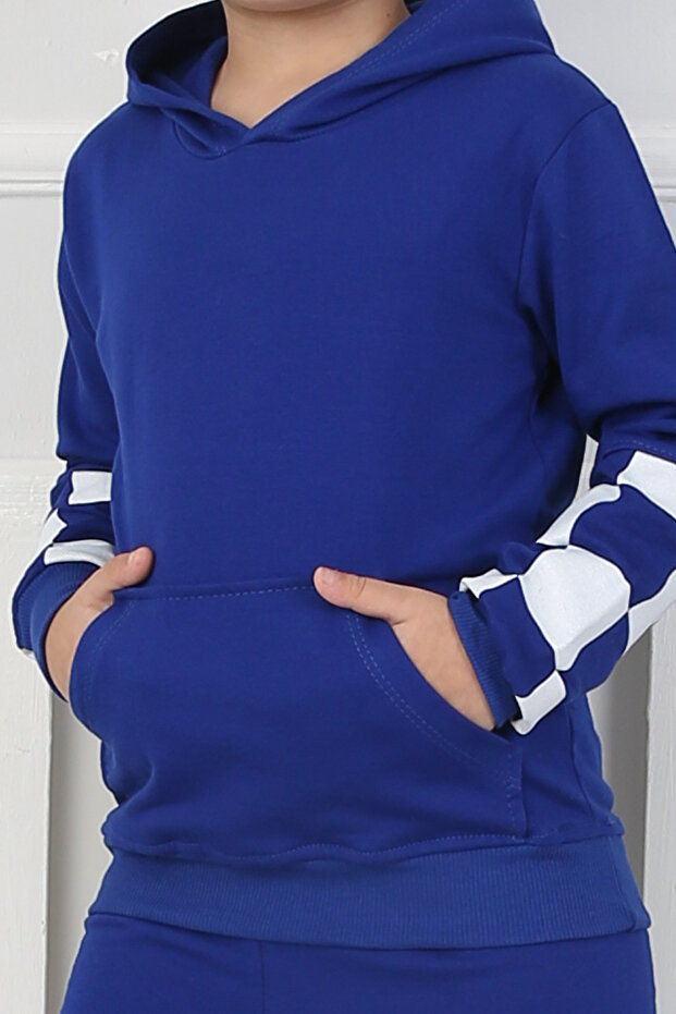 Checkered Boy's Tracksuit Set - 3