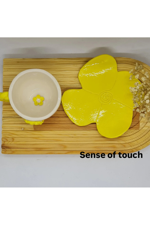 Daisy Cup Handmade Ceramic - 2