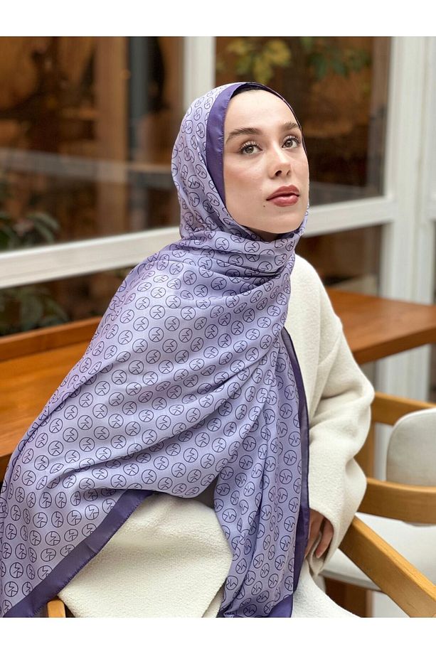 Mk desen Pamuk Şal - 3