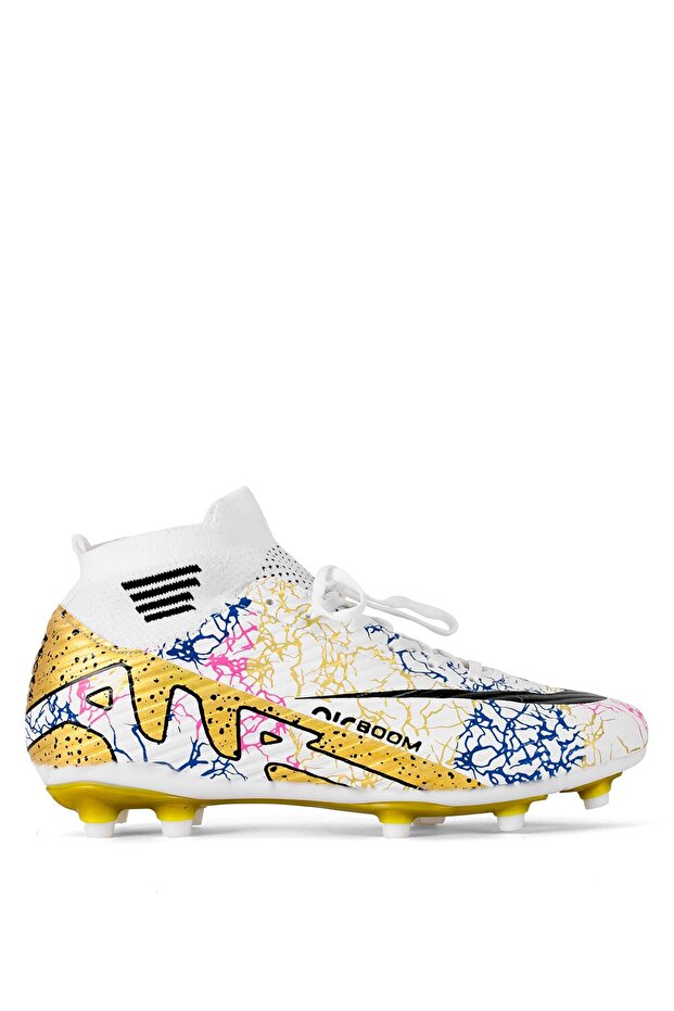 Laliga Air 565 Men's Socks Cleats White - Gold