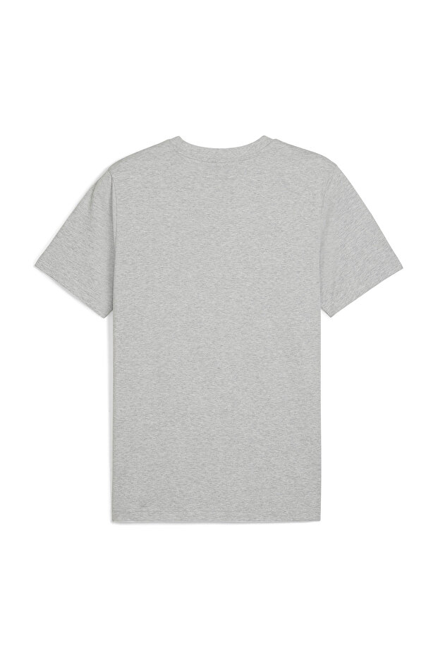 Essentials Elevated Erkek Gri Günlük Stil T-Shirt 69089304 - 5