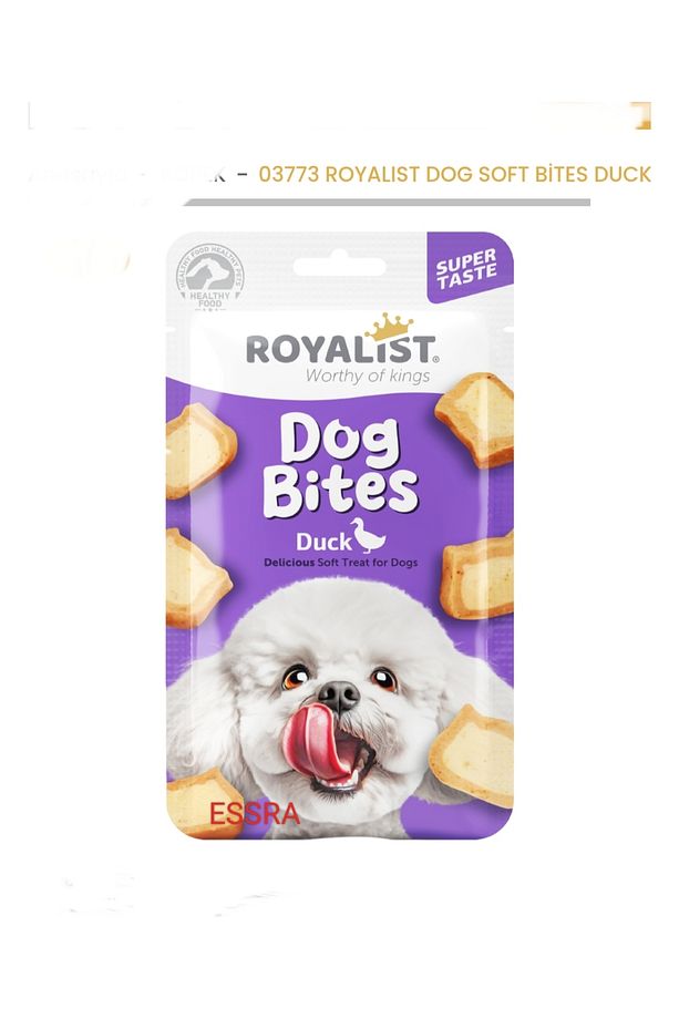 03773 dog soft bites duck (3 ay üzeri yetişkin köpekler için ördekli ödül) - 1