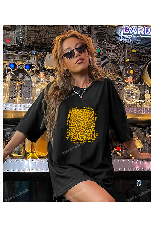 Leopard Patterned Square - 1