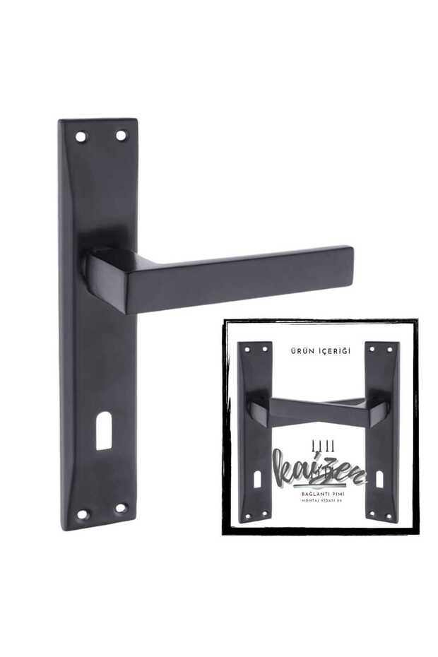 Kapı Kolu Lama Siyah Aynalı Oda - 3