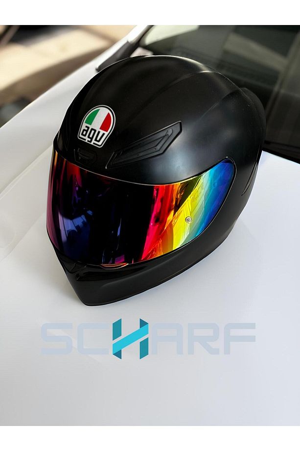 AGV K1/K1 S/K1 MONO/K-5/K-5S UYUMLU RAİNBOW VİZÖR(SADECE KASK CAMIDIR.) - 3