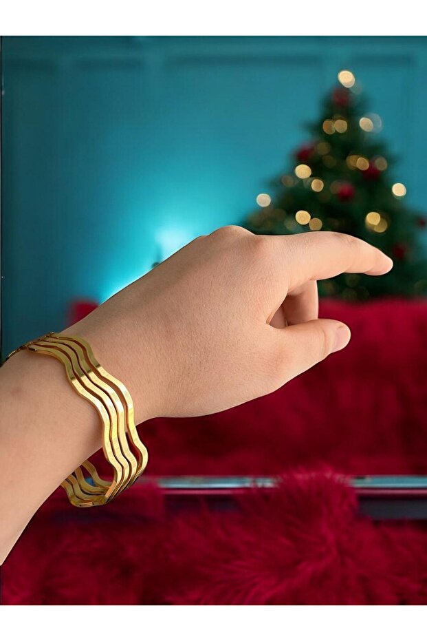 çelik ajda bilezik 4'lü su yolu - 3