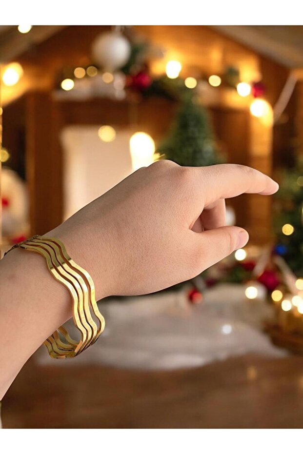 çelik ajda bilezik 4'lü su yolu - 2