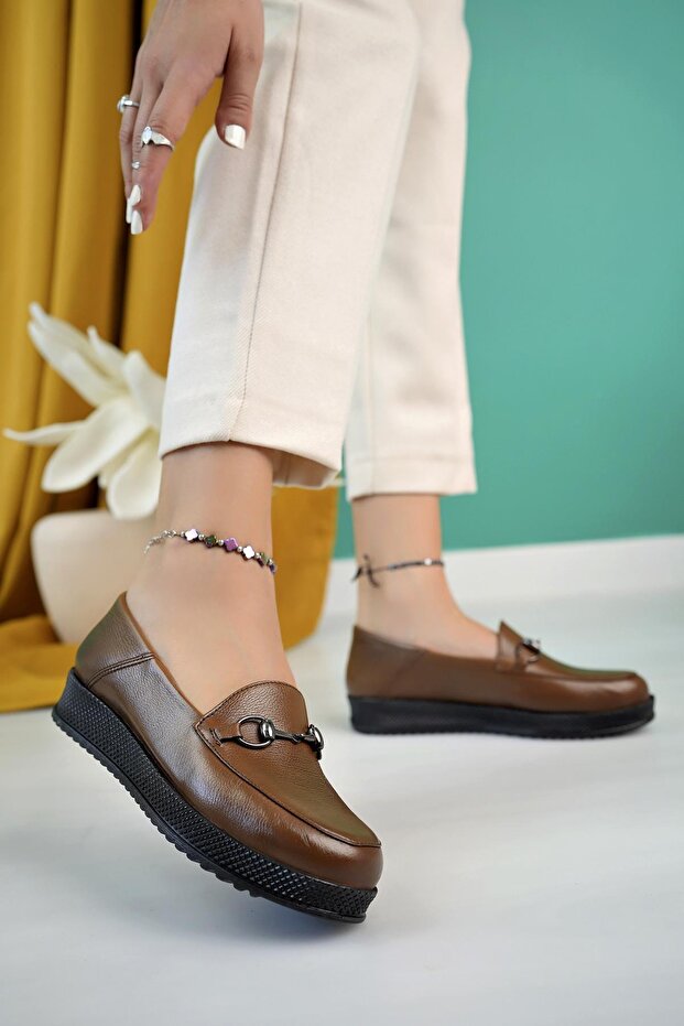 Genuine Leather Women's Casual Shoes Dd6456