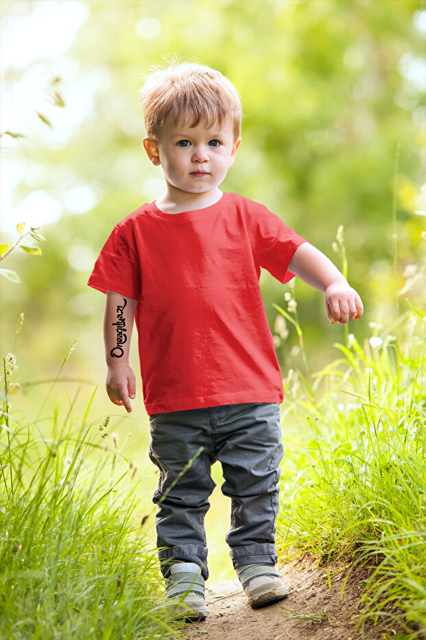 Plain Unprinted Children's Oversize T-Shirt
