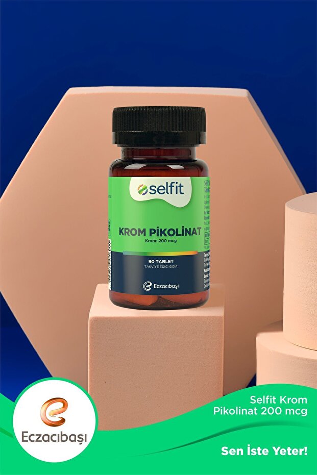 Krom Pikolinat 200 mcg - 90 Tablet - 6