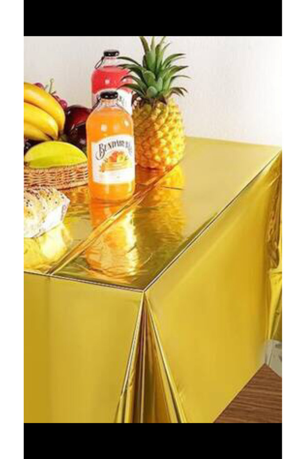 Silver Party Table Cloth - 2