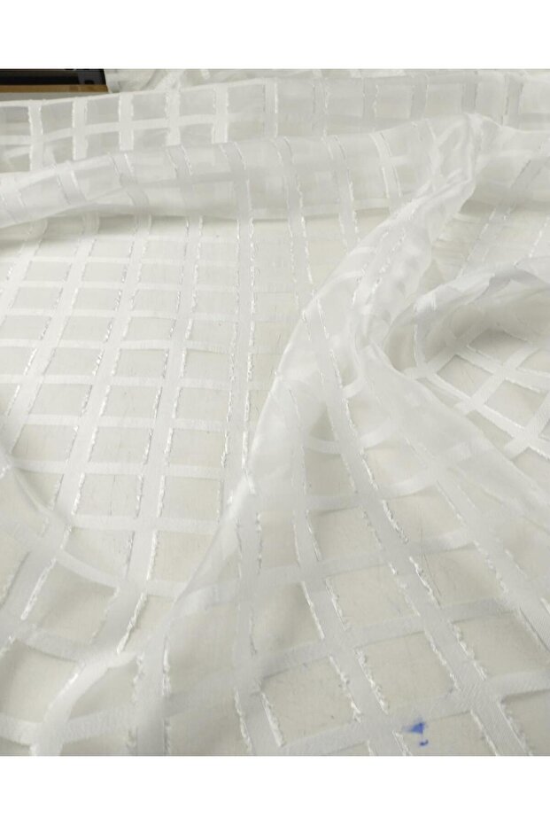 Organza Tulle in White Width: 150
