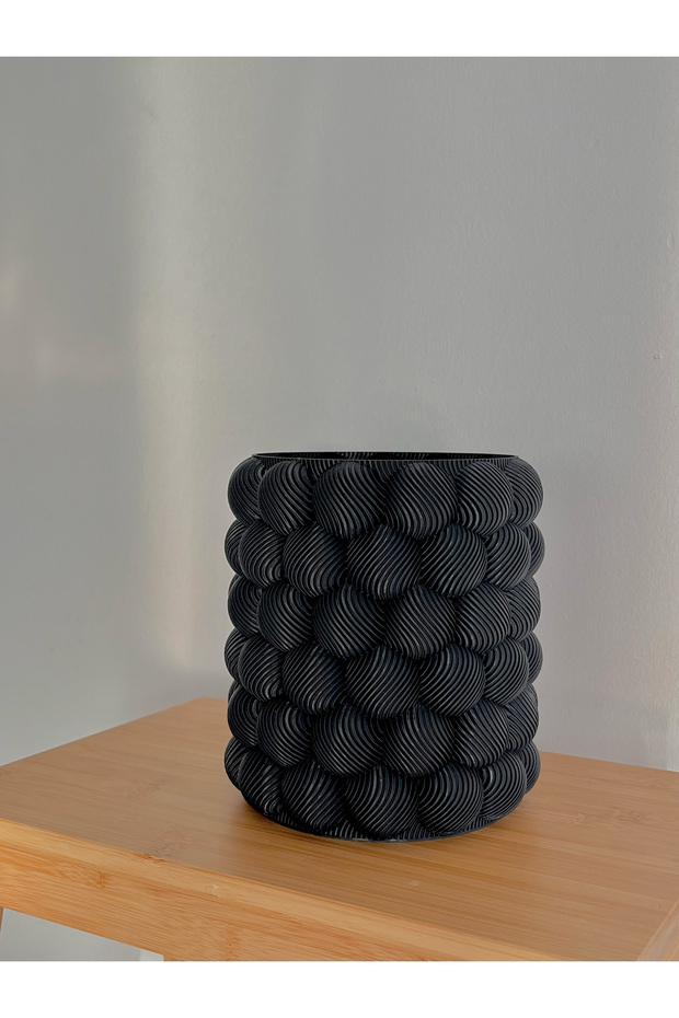 Bubbles Siyah 16x15cm - 5