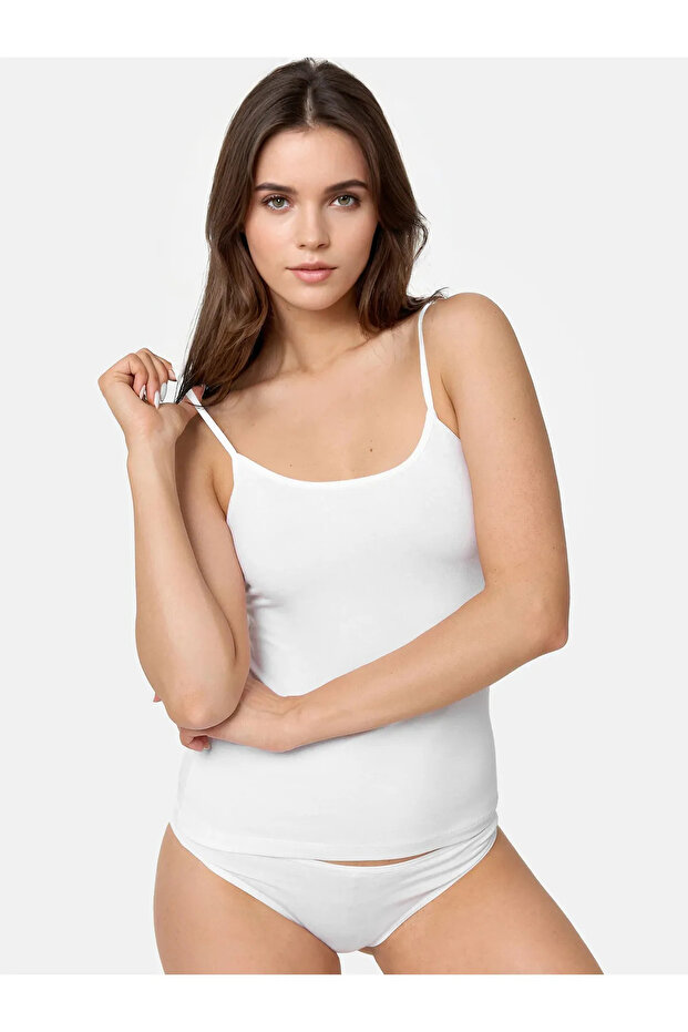 3'lü Basic Ip Askı Atlet - 2