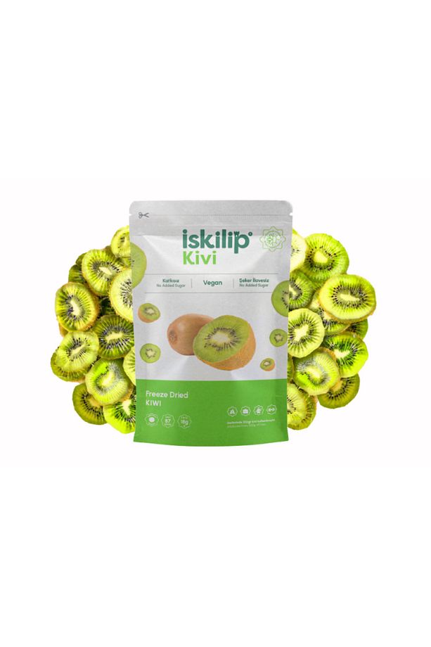 Dondurularak Kurutulmuş Meyve Cips Çilek Muz Elma Ayva Portakal Hurma Kavun Böğürtlen Kivi 9'lu Box - 4