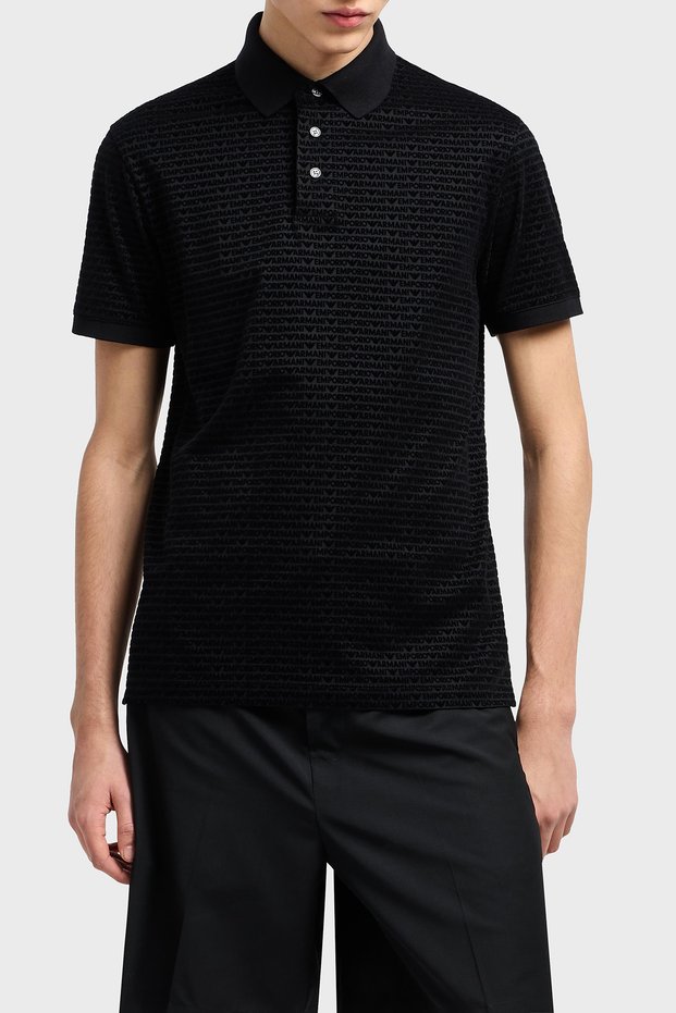 Jacquard Cotton Regular Fit Buttoned Polo Collar t Shirt Men's Polo Collar t Shirt Em00128