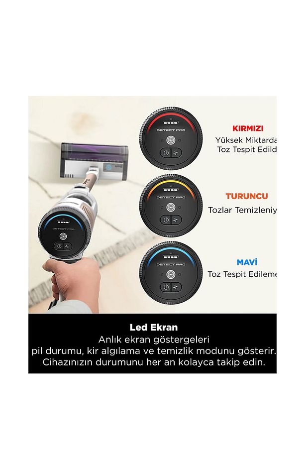Auto-Empty Sistemli Şarjlı Dikey Süpürge 2l - 2