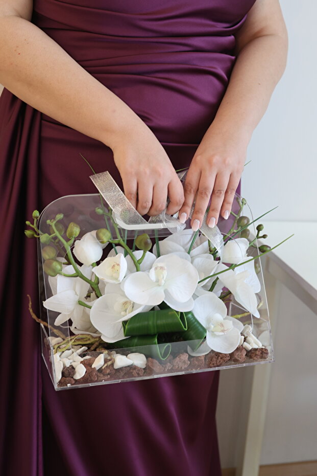 Çanta içinde orkide - 1