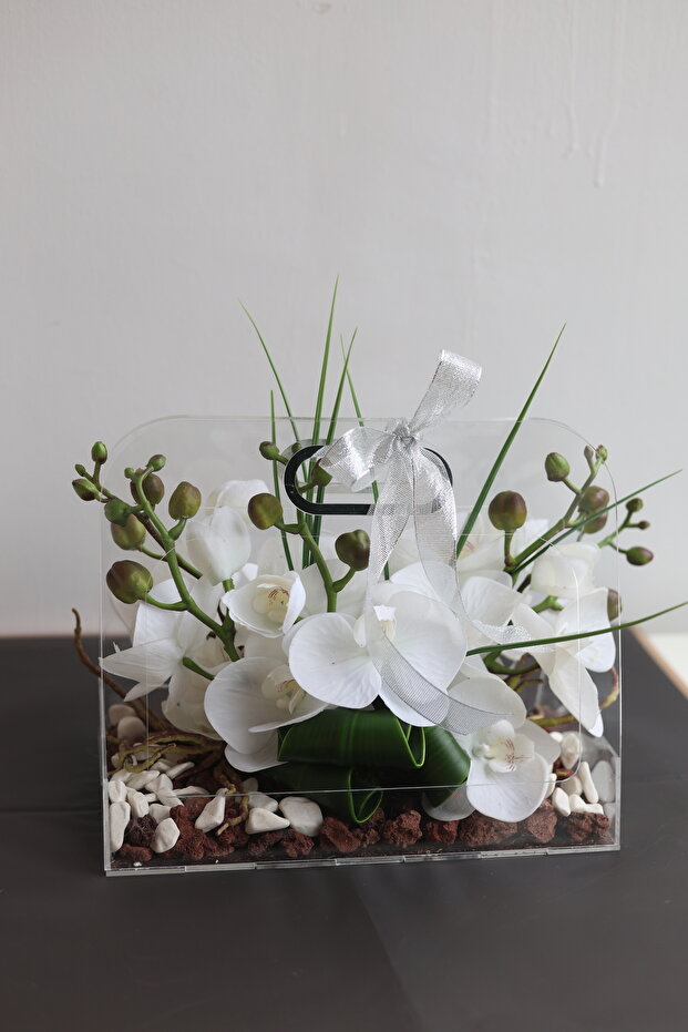 Çanta içinde orkide - 6