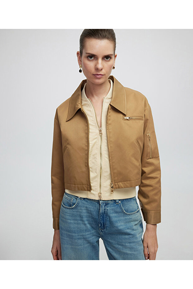 Çift parça görünüm mont - 2