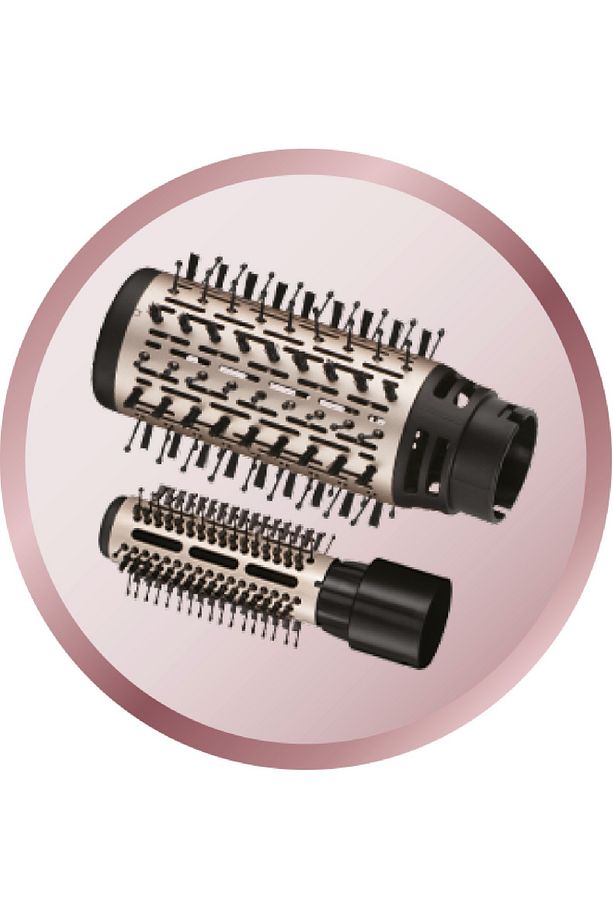 Coconut Smooth 2 in 1 Saç Kurutma ve Şekillendirme Tarağı, Seramik Kaplama Gövdeler as5901 - 3