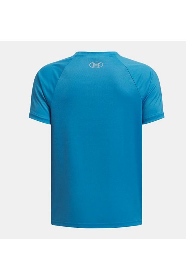 Erkek Çocuk UA Tech Split Wordmark Kısa Kollu - 1