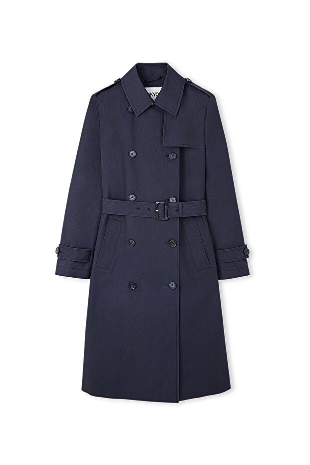 Kuşaklı trençkot - 3