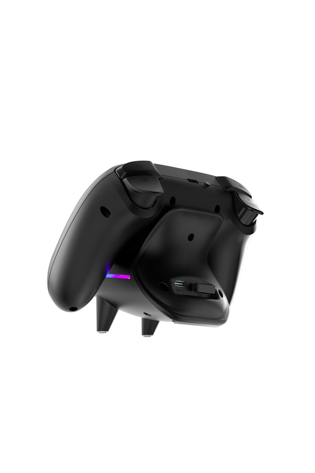 Hydra Pro Rgb Bt 2.4 Ghz Şarj Istasyonlu Pc Gamepad Joypad-siyah - 5